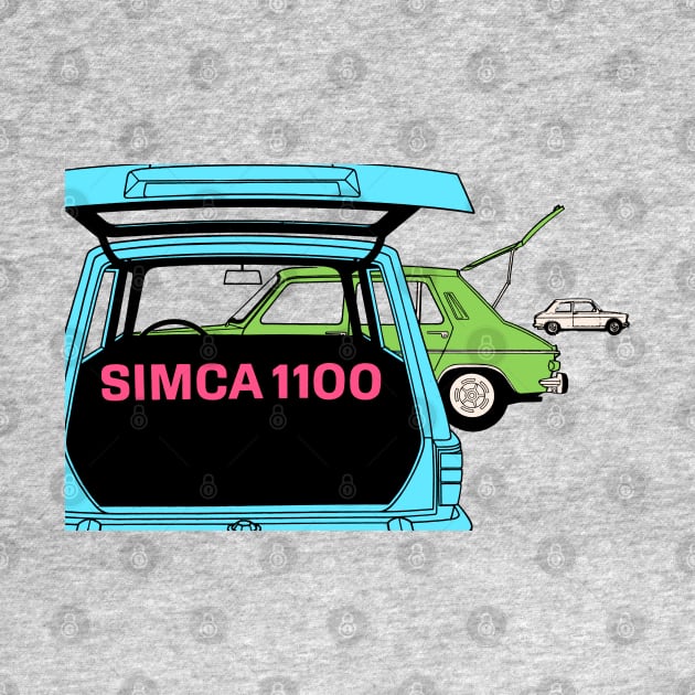 SIMCA 1100 - brochure by Throwback Motors